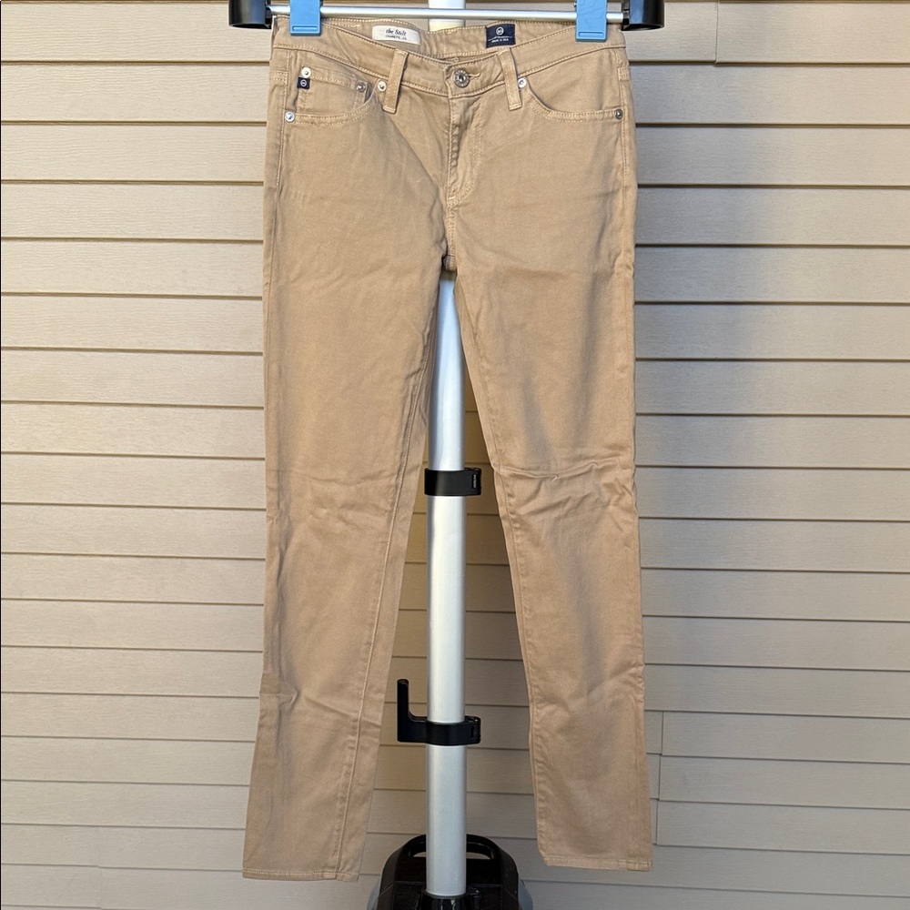 AG Adriano Goldschmied Tan Skinny Jeans